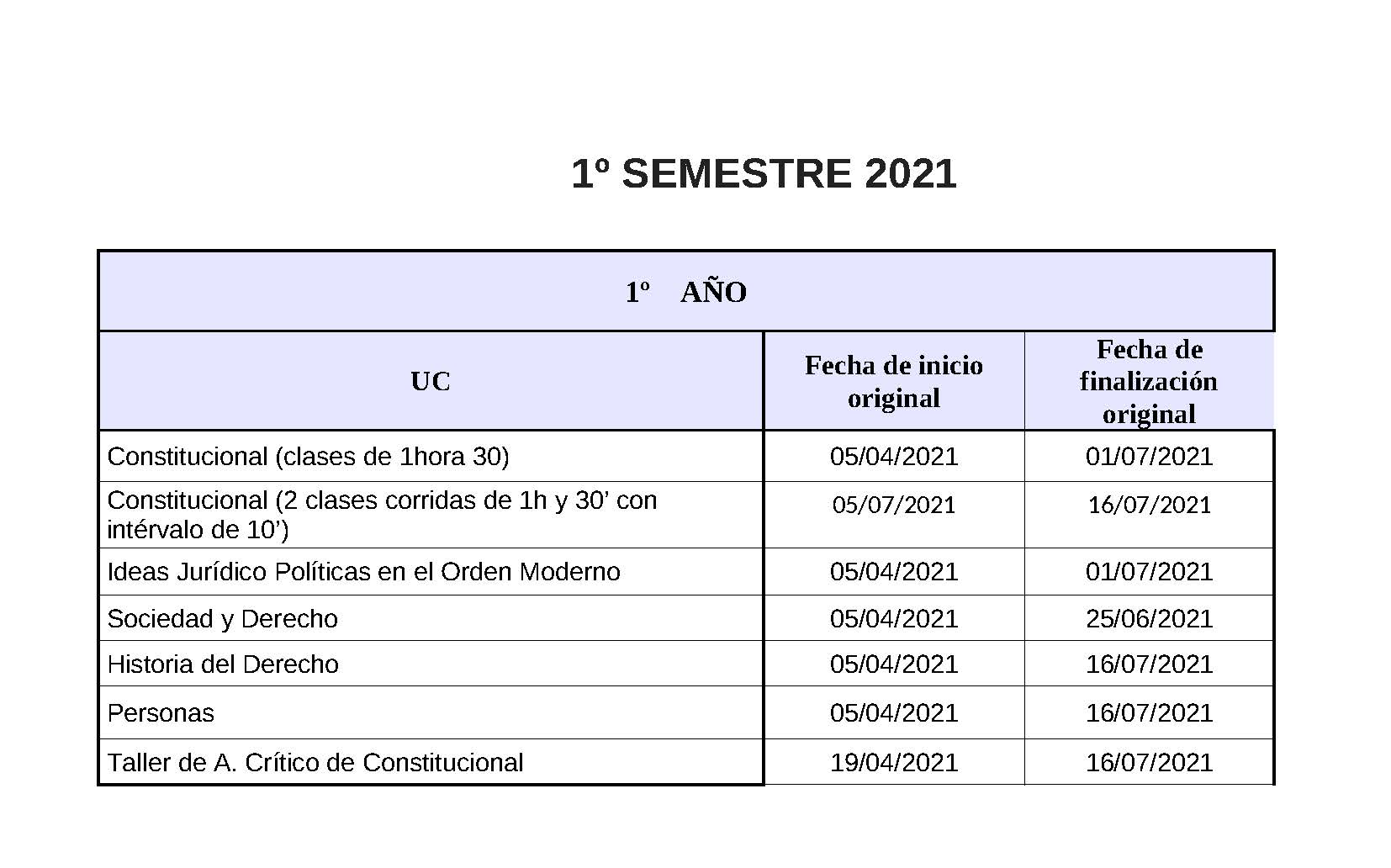 calendario